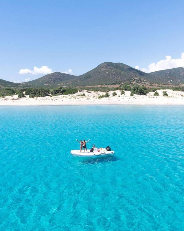 La Porta Blu Villa Teulada Buitenkant foto